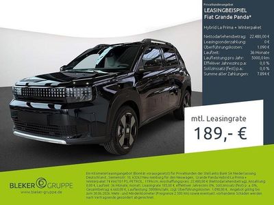 Nuova Fiat Grande Panda La Prima 101 CV (74 kW) 2025 Nero Utilitaria