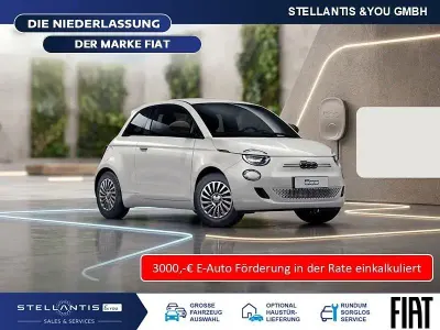 Nouă Fiat 500e Red 69 kW (95 CP) 2025 Alb Berlinǎ
