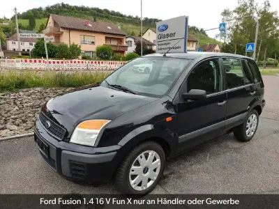 Gebraucht Ford Fusion Fun X 80 PS (58 kW) 2006 Blau Kleinwagen