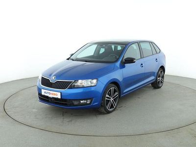 Gebraucht Skoda Rapid Emotion Plus 110 PS (80 kW) 2016 Blau Kleinwagen