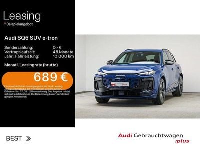 Ascariblau metallic Gebraucht 2025 Audi SQ6 e-tron Edition .1 SUV | 79.999 € (Fairer Preis)