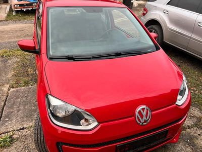 Gebraucht VW up! move up! 60 PS (44 kW) 2014 Rot Kleinwagen