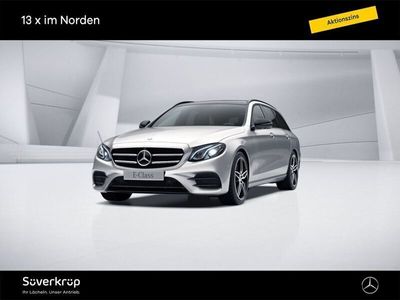 gebraucht Mercedes E220 T d AMG NIGHT DISTR SPUR PANO 360 COMAND