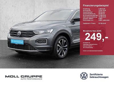 Gebraucht VW T-Roc United 150 PS (110 kW) 2021 Grau SUV