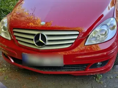 Gebraucht Mercedes B200 2006 Rot Van / Kleinbus