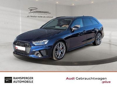 Blau (navarrablau metallic) Gebraucht 2022 Audi A4 S-Line Kombi | 35.880 € (Etwas zu teuer)