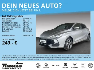 Gebraucht MG MG3 Luxury 194 PS (142 kW) 2024 Silber Kleinwagen