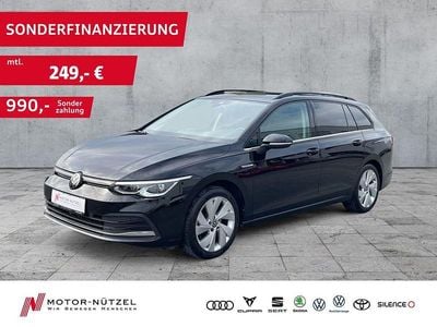 Second-hand VW Golf VIII Style 150 CP (110 kW) 2022 Negru Break
