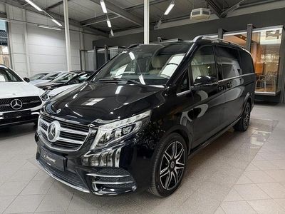 Obsidianschwarz metallic Gebraucht 2018 Mercedes V250 Avantgarde Van / Kleinbus | 42.990 € (Fairer Preis)