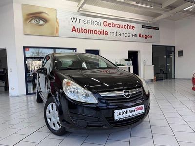 Gebraucht Opel Corsa Edition 80 PS (58 kW) 2008 Schwarz Limousine