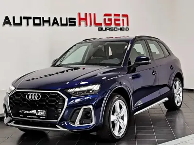Gebraucht Audi Q5 S-Line 367 PS (269 kW) 2021 Navarrablau metallic SUV