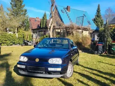 Gebraucht VW Golf Cabriolet Sound 75 PS (55 kW) 1996 Blau Cabrio
