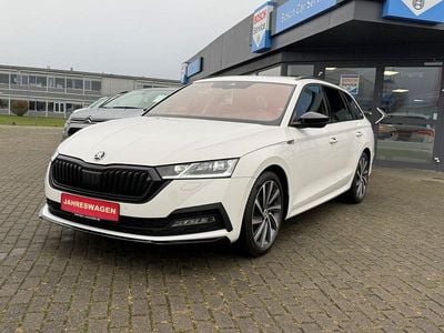 Gebraucht Skoda Octavia SportLine 150 PS (110 kW) 2024 Weiß Kombi