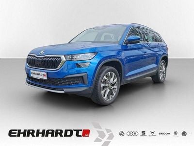 Brugt Skoda Kodiaq Clever 190 HK (139 kW) 2021 Blå SUV