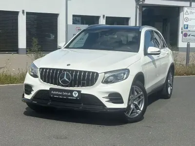 Gebraucht Mercedes GLC220 AMG line 170 PS (125 kW) 2017 Weiß SUV