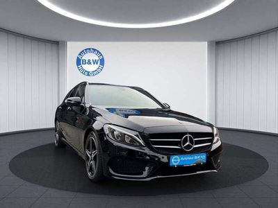 gebraucht Mercedes C220 T d 4Matic AMG LED*NAVI*LEDER*PANORAMA*