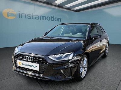 Schwarz Gebraucht 2023 Audi A4 S-Line Kombi | 36.199 € (Fairer Preis)