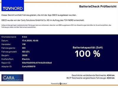 Nouă VW ID.3 Pure 125 kW (170 CP) 2026 Negru Hatchback