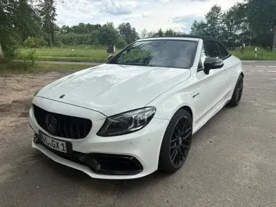 Gebraucht Mercedes C63S AMG AMG 510 PS (375 kW) 2022 Weiß Cabrio