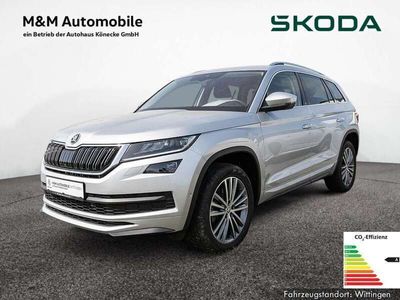 gebraucht Skoda Kodiaq 2.0 TDI L&K 4x4 AHK LED NAVI STHZ DCC