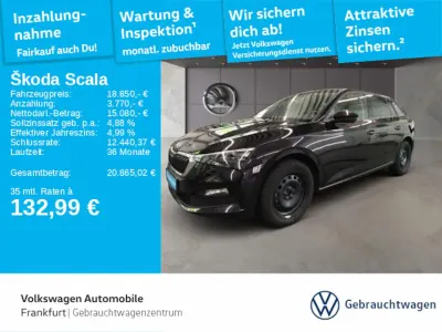 Gebraucht Skoda Scala Style 150 PS (110 kW) 2023 Schwarz Kleinwagen