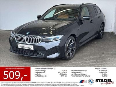 Gebraucht BMW 330e M Sport 292 PS (214 kW) 2024 Black sapphire metallic Kombi