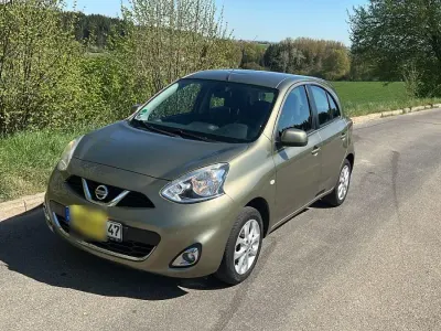 Brugt Nissan Micra Acenta 80 HK (58 kW) 2014 Grøn Hatchback