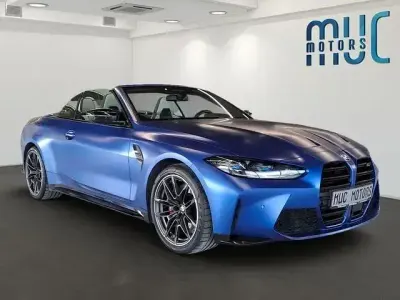 Usata BMW M4 Competition Edition 510 CV (375 kW) 2022 Blu Cabrio