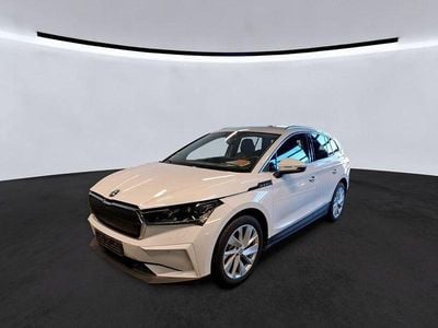 Gebraucht Skoda Enyaq iV Lounge 150 kW (204 PS) 2021 Moonweiss metallic SUV