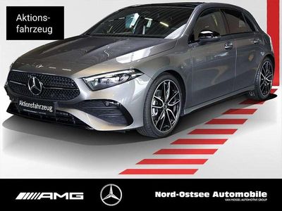 Gebraucht Mercedes A180 AMG 136 PS (100 kW) 2025 Metalliclack mountaingrau Limousine