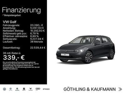 Gebraucht VW Golf VIII Style 204 PS (150 kW) 2022 Grau Limousine