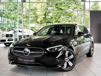 Schwarz Gebraucht 2021 Mercedes C220 Avantgarde Kombi | 28.490 € (Guter Preis)