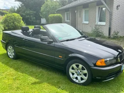 Gebraucht BMW 318 Cabriolet 143 PS (105 kW) 2002 Schwarz Cabrio