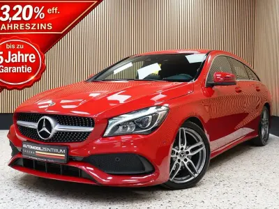Gebraucht Mercedes CLA200 Shooting Brake AMG line 156 PS (114 kW) 2019 Rot Kombi