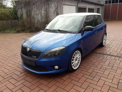 Gebraucht Skoda Fabia RS 179 PS (131 kW) 2012 Blau Limousine
