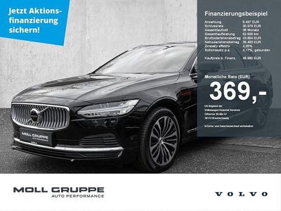 Onyx black metallic Gebraucht 2025 Volvo V90 Core Kombi | 48.980 € (Fairer Preis)