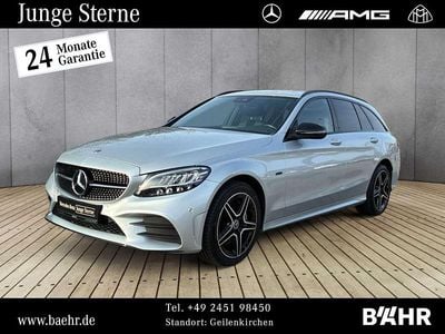 Usata Mercedes C300e AMG 194 CV (142 kW) 2020 Argento Berlina