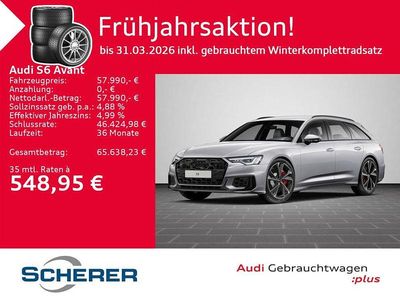 Gebraucht Audi S6 Comfort 344 PS (253 kW) 2024 Florettsilber metallic (metallic) Kombi