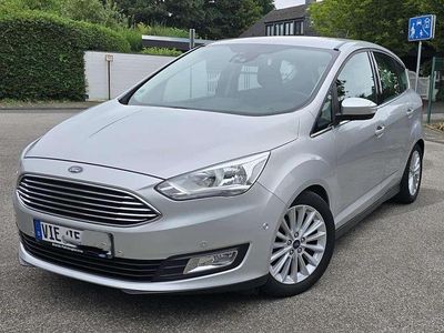 Silber Gebraucht 2017 Ford C-MAX Titanium Van / Kleinbus | 10.250 € (Fairer Preis)