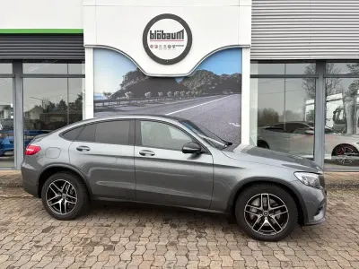 Usata Mercedes GLC300 AMG 245 CV (180 kW) 2018 Grigio Coupé