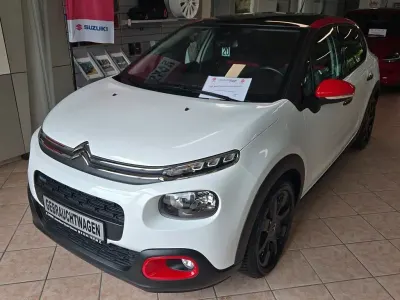 Gebraucht Citroën C3 Shine 110 PS (80 kW) 2017 Weiß Limousine