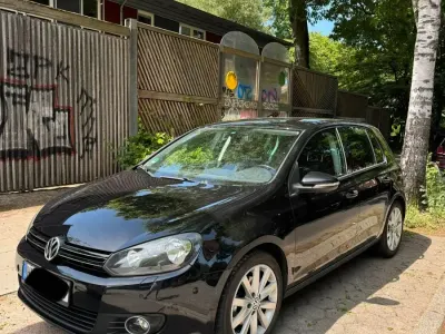 Gebraucht VW Golf VI 140 PS (102 kW) 2011 Schwarz Kleinwagen