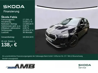 Second-hand Skoda Fabia Selection 95 CP (69 kW) 2025 Negru Hatchback