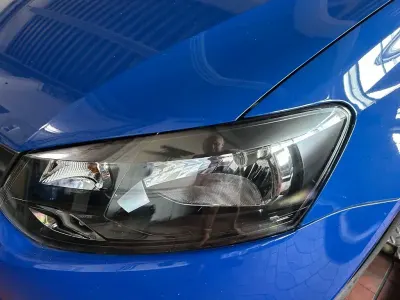 Gebraucht VW Polo Trendline 60 PS (44 kW) 2013 Blau Kleinwagen