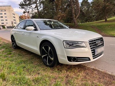 Brugt Audi A8 Ambiente 351 HK (258 kW) 2011 Hvid Sedan