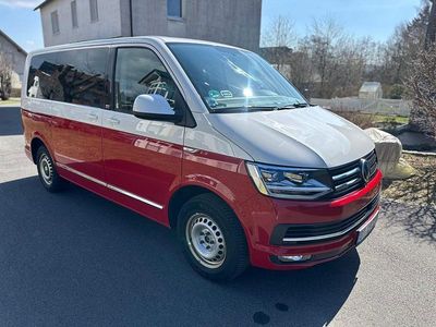 Second-hand VW T6 Generation Six 150 CP (110 kW) 2016 Roșu Van