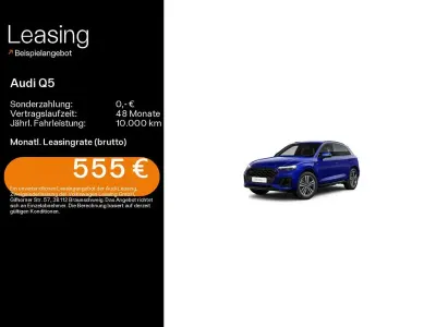 Gebraucht Audi Q5 S-Line 367 PS (269 kW) 2023 Ultrablaumetallic SUV