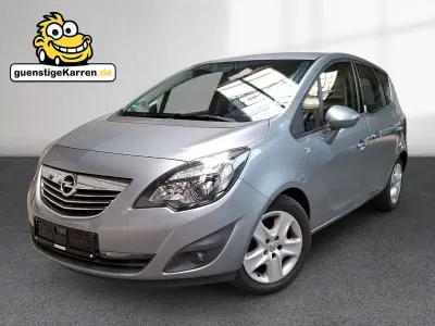 Gebraucht Opel Meriva Innovation 101 PS (74 kW) 2011 Silber Van / Kleinbus