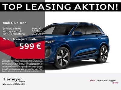 Gebraucht Audi Q6 e-tron S-Line 284 kW (387 PS) 2024 Blau SUV