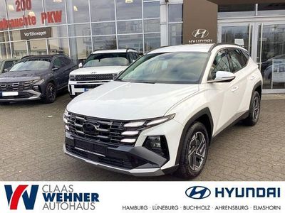 Atlas white / sol Gebraucht 2024 Hyundai Tucson Select SUV | 29.900 € (Superpreis)